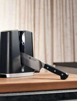 Zwilling V-Edge, knivslip med utbytbara stenar och vinkel - Knivslipar, slipstål & brynen BLACK Hot