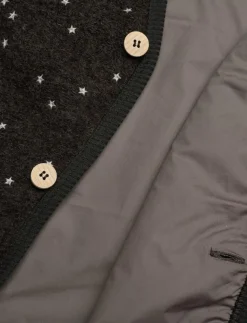 Vest Wool Emb. w. Lining - Väst|Huttelihut Discount