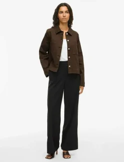 VICHIA NEW L/S JACKET - Overshirts|Vila Hot