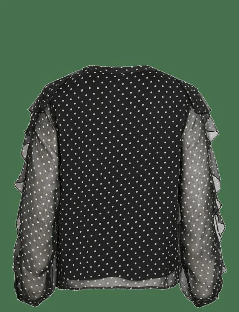 VIHARLEY L/S TOP - Långärmade blusar|Vila Sale