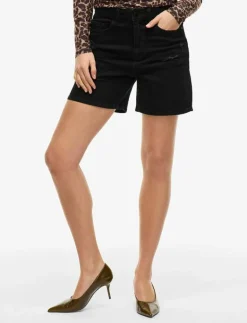 VIJAF HW DESTROY DENIM SHORTS - Jeansshorts|Vila Sale