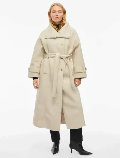 VIKERA L/S COAT - Ullkappor|Vila Clearance