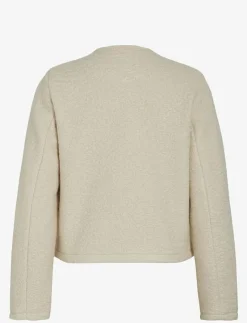 Vila VIKERA L/S SHORT JACKET - Koftor BIRCH Hot