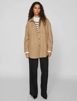 VIKIMMI SHIRT L/S JACKET - NOOS - Overshirts|Vila Online