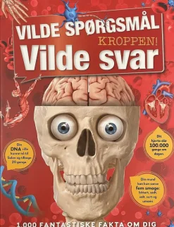GLOBE Vilde spørgsmål - Vilde svar KROPPEN - Pedagogisk barnbok BOOK Hot