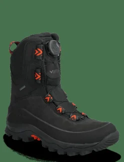Viking Villrein High GTX BOA - Vandringsskor BLACK/RED Outlet