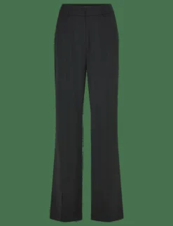 French Connection VINNIE TAILORED SLIT TROUSER - Utsvängda byxor BLACK Sale
