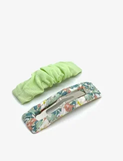 Pipol's Bazaar Viola Snap Set - Håraccessoarer GREEN Clearance