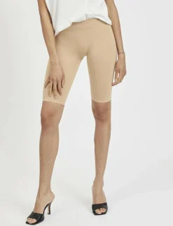 Vila VISEAM SHORTS - NOOS - Cycling shorts CUBAN SAND Discount