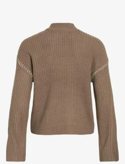 VISIGGA L/S STITCH KNIT PULLOVER/KA - Stickat|Vila Outlet