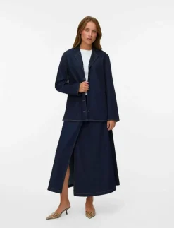 VMKANIKA LS DENIM BLAZER SHIRT SI352 - Jeansskjortor|Vero Moda Discount