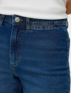 Vero Moda VMKAYLA HR WIDE JEANS VI3474 - Vida byxor DARK BLUE DENIM Hot