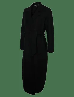 Vero Moda Maternity VMMFORTUNEAYA XTRA LONG COAT GA - Tunna kappor BLACK Outlet