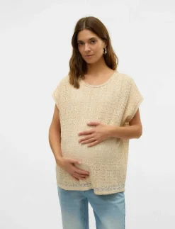 Vero Moda Maternity VMMMAYA AVA SS TOP JRS - T-shirts BIRCH New