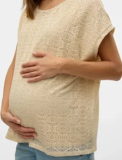 Vero Moda Maternity VMMMAYA AVA SS TOP JRS - T-shirts BIRCH New