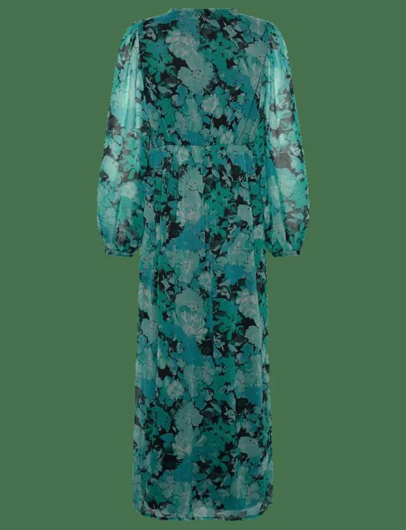 VMSMILLA LS V-NECK ANKLE DRESS WVN - Maxiklänningar|Vero Moda New