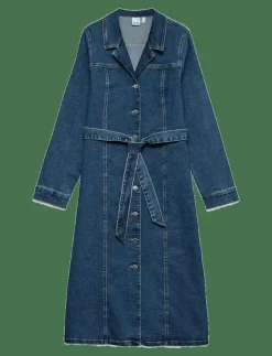 VMTELLY LS 7/8 DNM DRESS VI3474 - Midiklänningar|Vero Moda Online