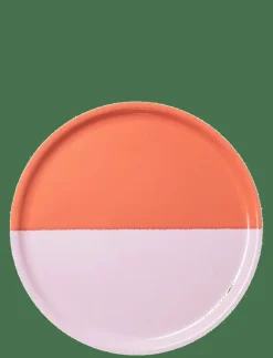 Arabia Vuokko tray 35cm 2-väri -red - Brickor PINK Clearance