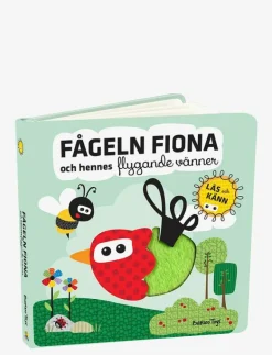 Barbo Toys Wacky Wonders Bok - Läs och Känn - Fågeln Fiona (SE) - Pedagogisk barnbok MULTIPLE COLOR New