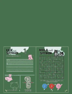 Barbo Toys Wacky Wonders Pysselbok - Bondgårdens Djur - Lär dig siffror 123 (SE) - Pedagogisk barnbok MULTIPLE COLOR New