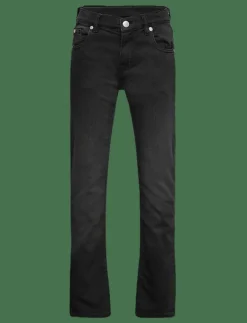 Mads Nørgaard / Black Jagino Pants - Regular jeans WASHED BLACK