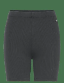 WASHED WOVEN LABEL RIB SHORTS - Cycling shorts|Calvin Klein Jeans Best
