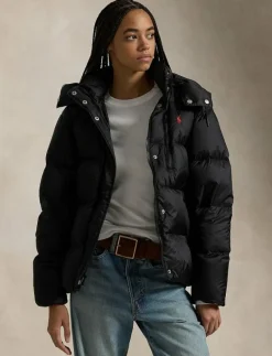 Water-Repellent Quilted Down Jacket - Dun- & vadderade jackor|Polo Ralph Lauren Online