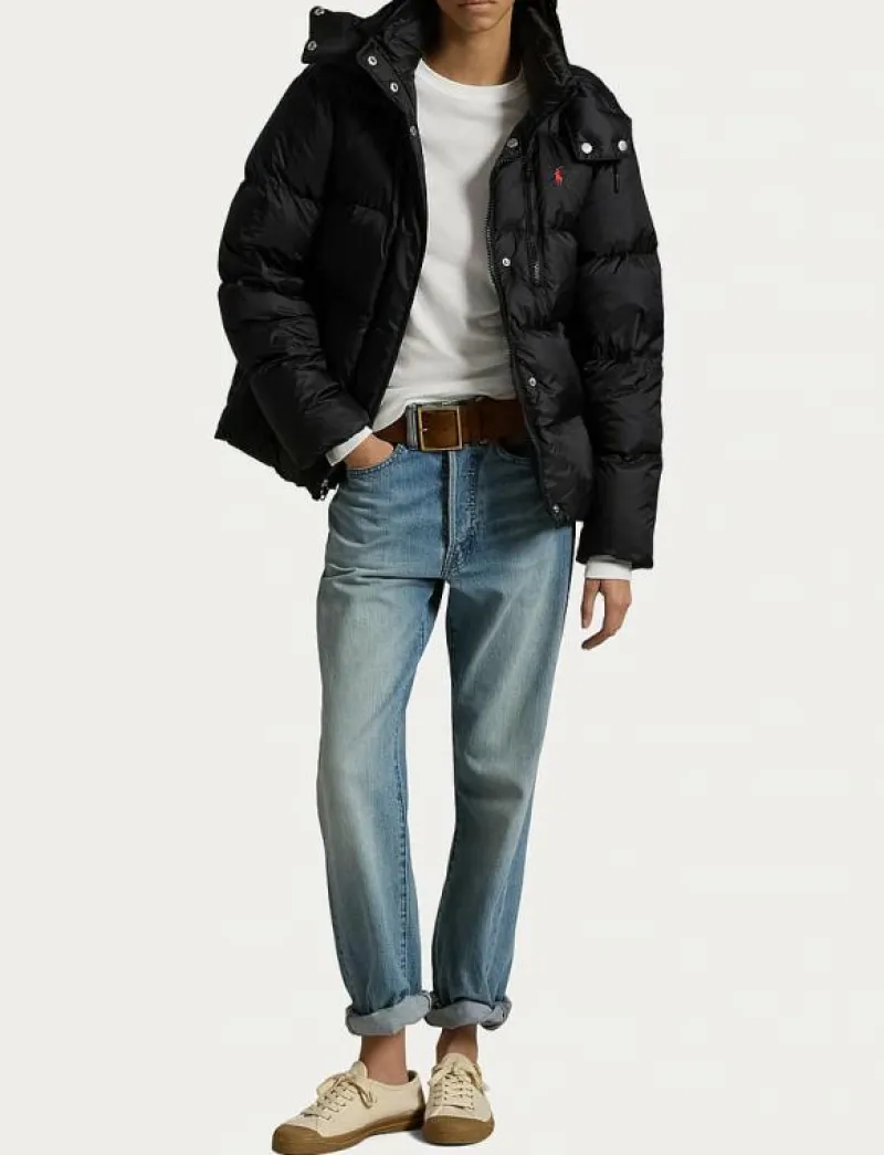 Water-Repellent Quilted Down Jacket - Dun- & vadderade jackor|Polo Ralph Lauren Online