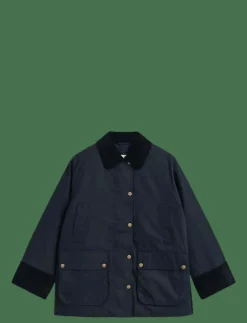 WAXED COTTON DOUBLE DECKER JACKET - Utilityjackor|GANT New