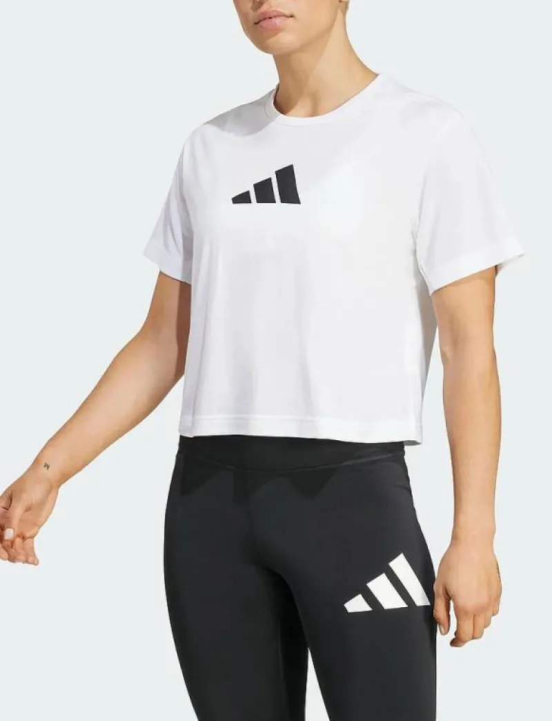 adidas Performance WE BL TEE - T-Shirts WHITE Online