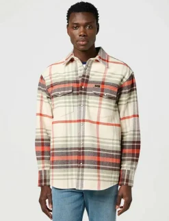 Wrangler WESTERN SHIRT - Casual skjortor BIRCH Discount