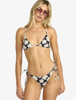 Billabong WHAT A BABE TANGA - Side tie bikinitrosor BLACK PEBBLE Discount