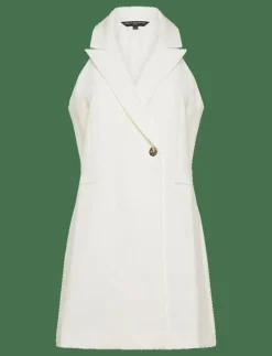 French Connection WHISPER HALTER BLAZER DRESS - Korta klänningar SUMMER WHITE Hot