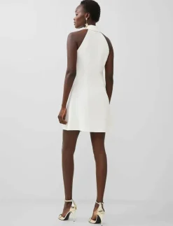 French Connection WHISPER HALTER BLAZER DRESS - Korta klänningar SUMMER WHITE Hot