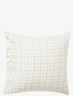 Cecked Lyocell/Cotton Pillowcase - Örngott|Lexington Home