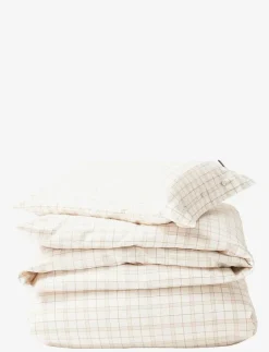 Checked Lyocell/Cotton Bed Set - Påslakanset|Lexington Home Online