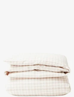 Checked Lyocell/Cotton Bed Set - Påslakanset|Lexington Home Online