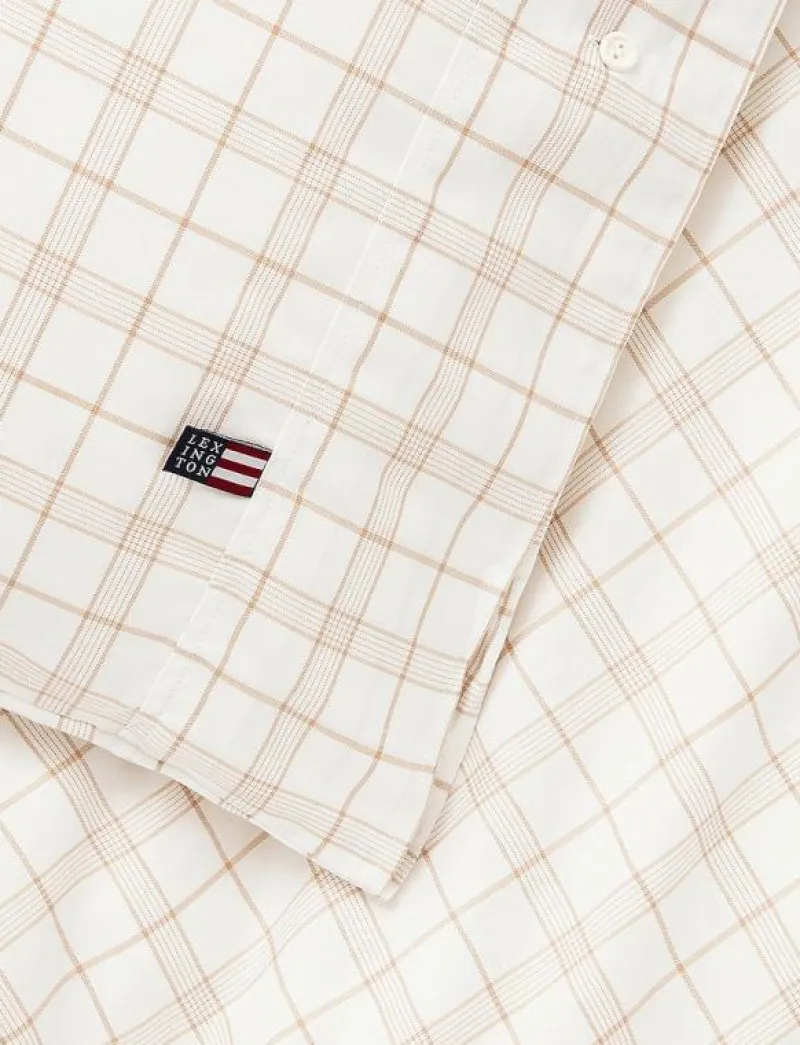 Checked Lyocell/Cotton Bed Set - Påslakanset|Lexington Home Online
