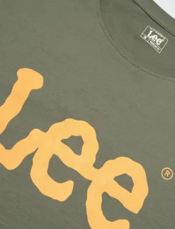 WOBBLY LOGO TEE - Kortärmad t-shirt|Lee Jeans Clearance