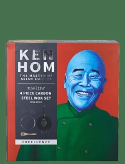 Ken Hom WOK Set EXCELLENCE 3-PACK - Wokpannor BLACK Discount