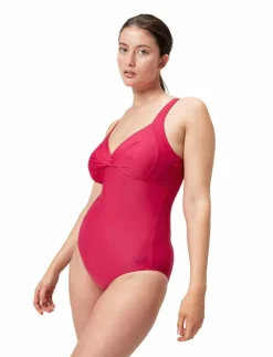 Womens Shaping Cross Knot 1 Piece - Baddräkter|Speedo New