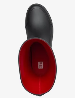 FitFlop WONDERWELLY SHORT - Regnstövlar ALL BLACK