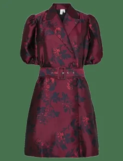 ANKI 2/4 WRAP DRESS - Korta klänningar|YAS New