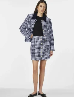 BUCANA HW BOUCLE SKIRT - Korta kjolar|YAS Clearance