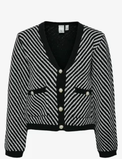CHARLA LS SEQUIN KNIT CARDIGAN - Koftor|YAS Discount