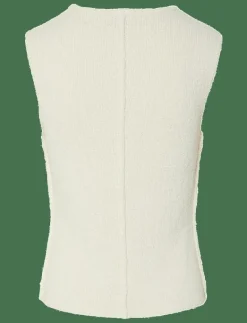 GALLY SL KNIT VEST S. - Stickade västar|YAS Hot