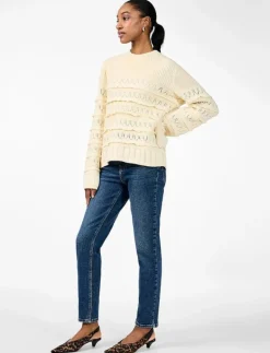 TIMU LS KNIT PULLOVER - Stickat|YAS Discount