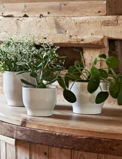 Knabstrup Keramik Ytterkruka - Krukor WHITE New