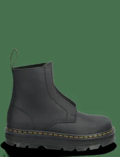 Dr. Martens Zebzag Laceless - Platta ankelboots BLACK Outlet