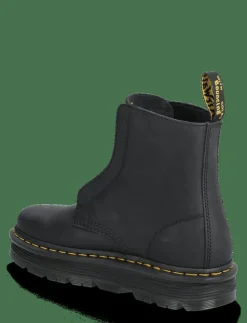 Dr. Martens Zebzag Laceless - Platta ankelboots BLACK Outlet